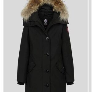 Black Canada goose xsmall parka
